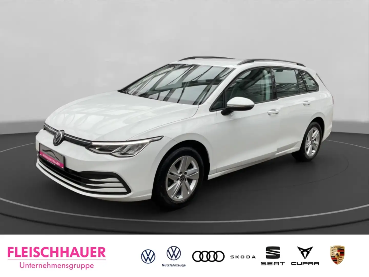 Volkswagen Golf Variant VIII 2.0 TDI Navi Digitales Cockpit LED ACC Apple Weiß - 1