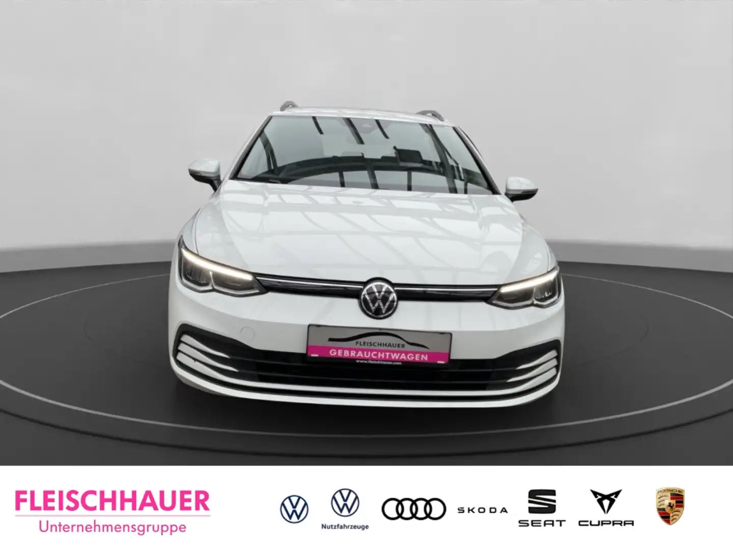 Volkswagen Golf Variant VIII 2.0 TDI Navi Digitales Cockpit LED ACC Apple Weiß - 2