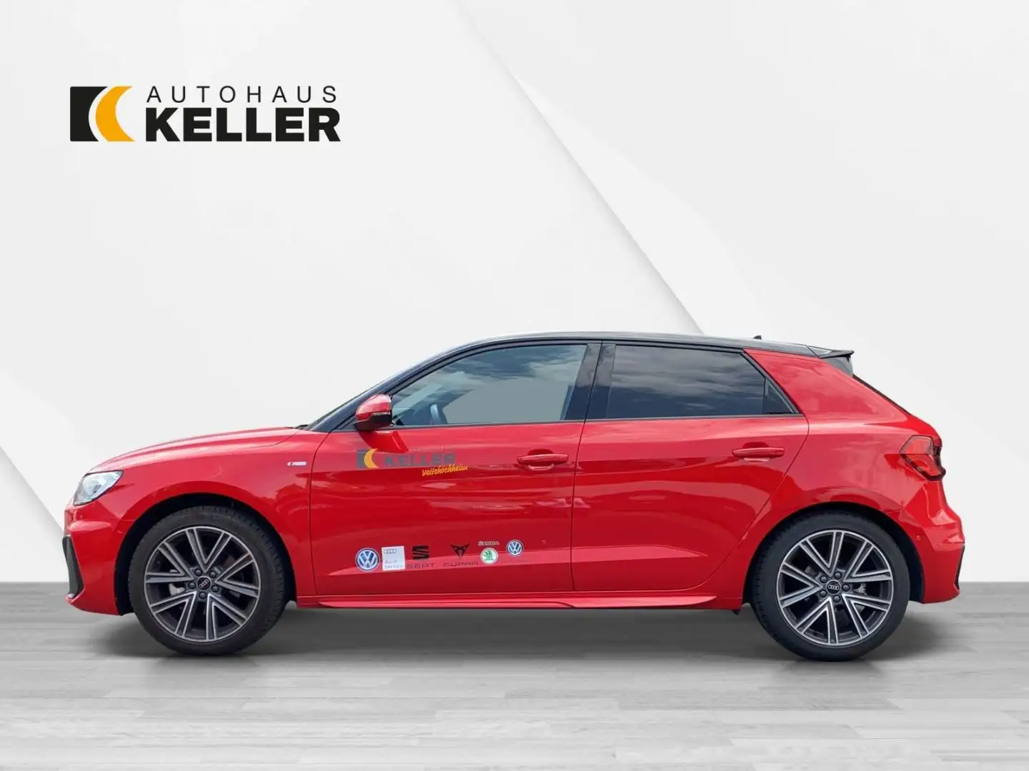 Audi A1 Sportback S line Rood - 2