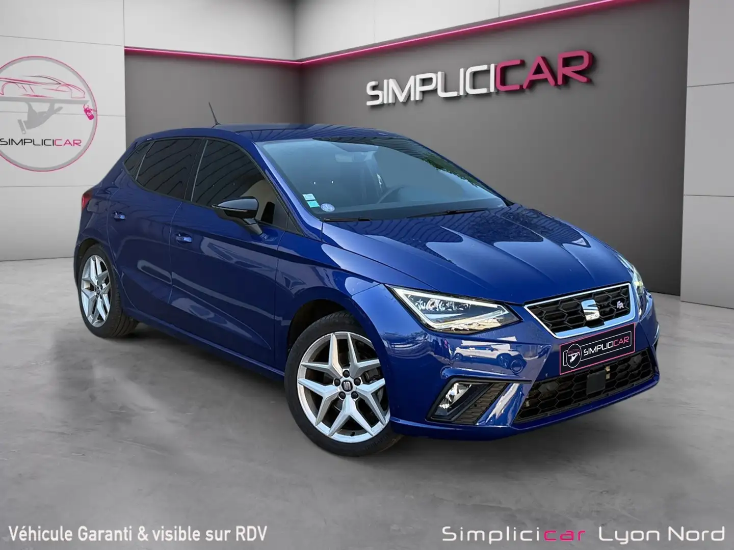 SEAT Ibiza Ibiza 1.0 EcoTSI 115 ch S/S DSG7 FR Bleu - 1