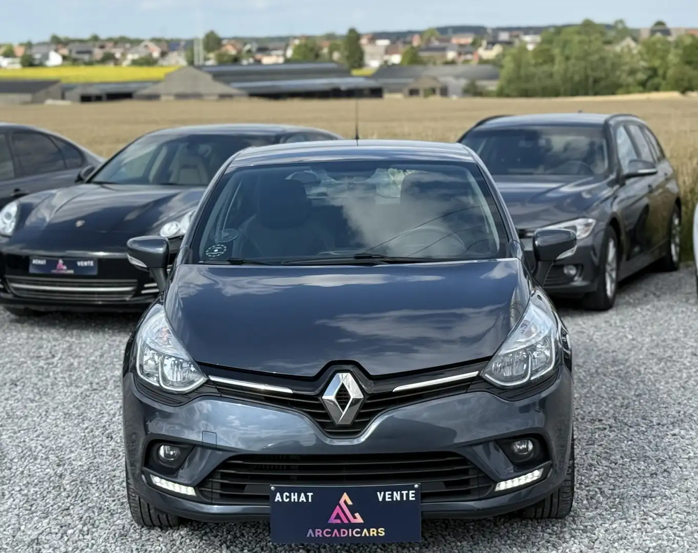 Renault Clio 0.9 TCe - Carnet complet Renault - 1ere main Gris - 2
