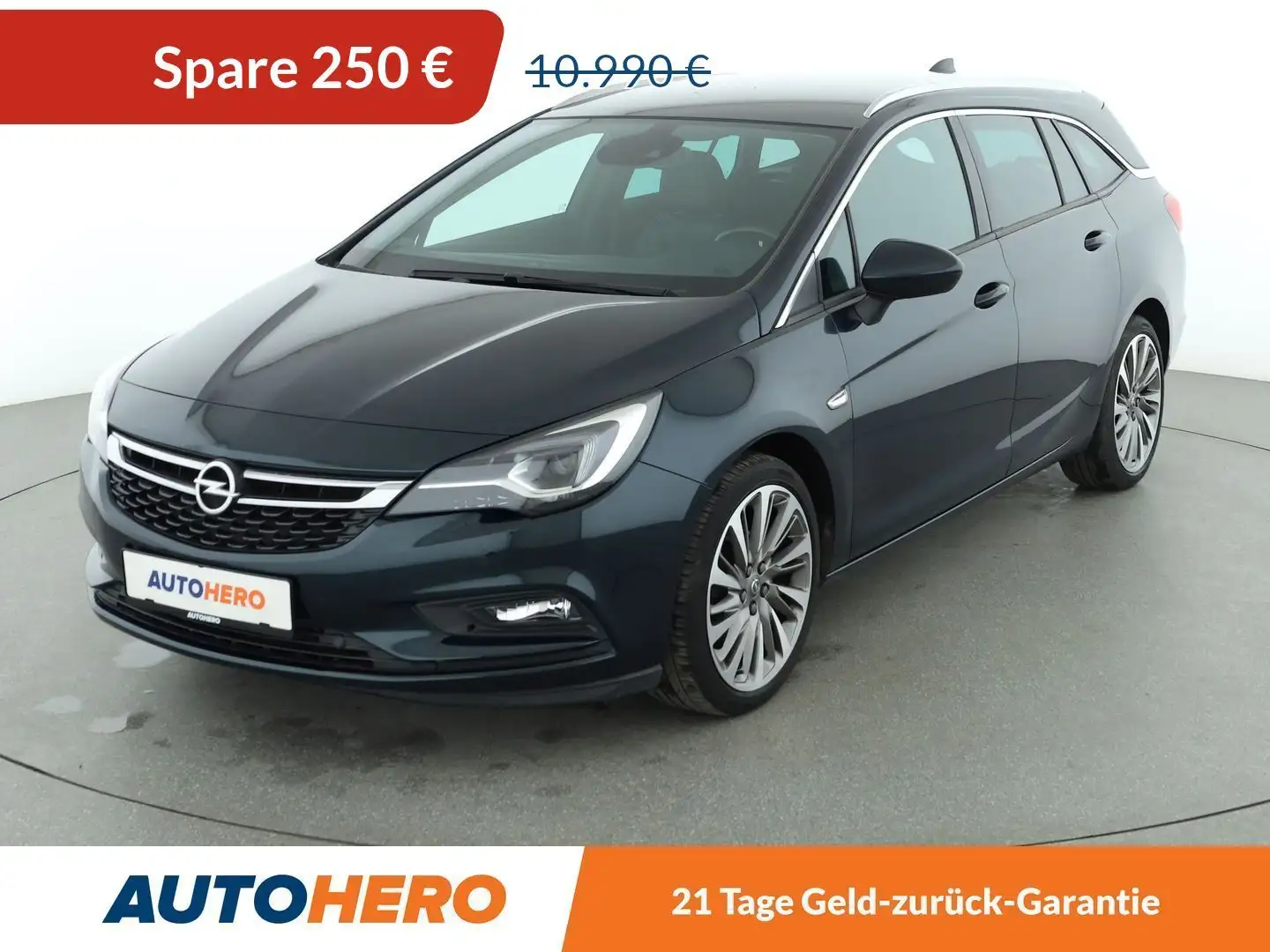 Opel Astra 1.4 SIDI Turbo Dynamic Start/Stop*NAVI*TEMPO* Grün - 1