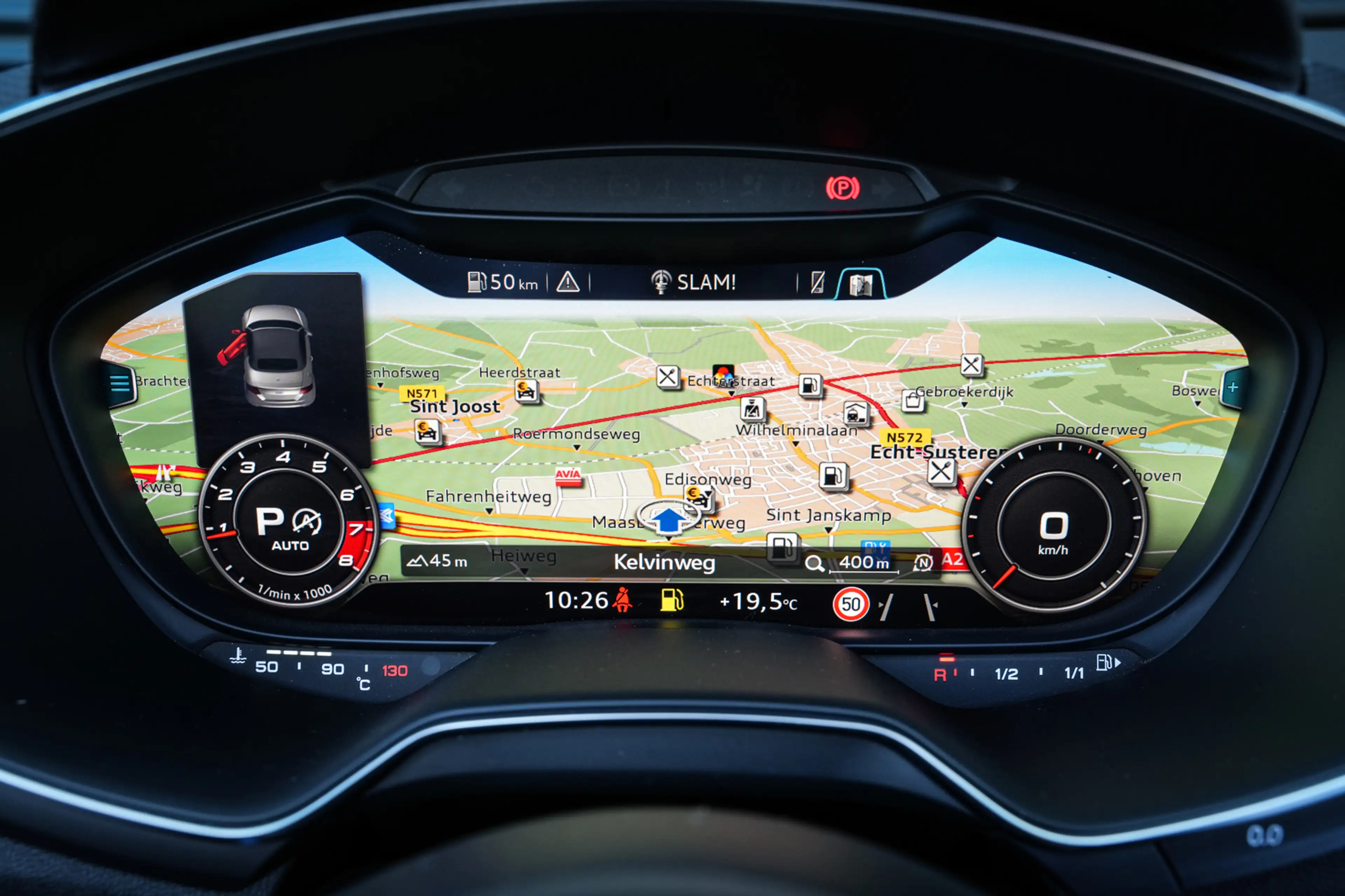 Audi TT Roadster 2.0 TFSI Competition | Virtual Dashboard — photo 19