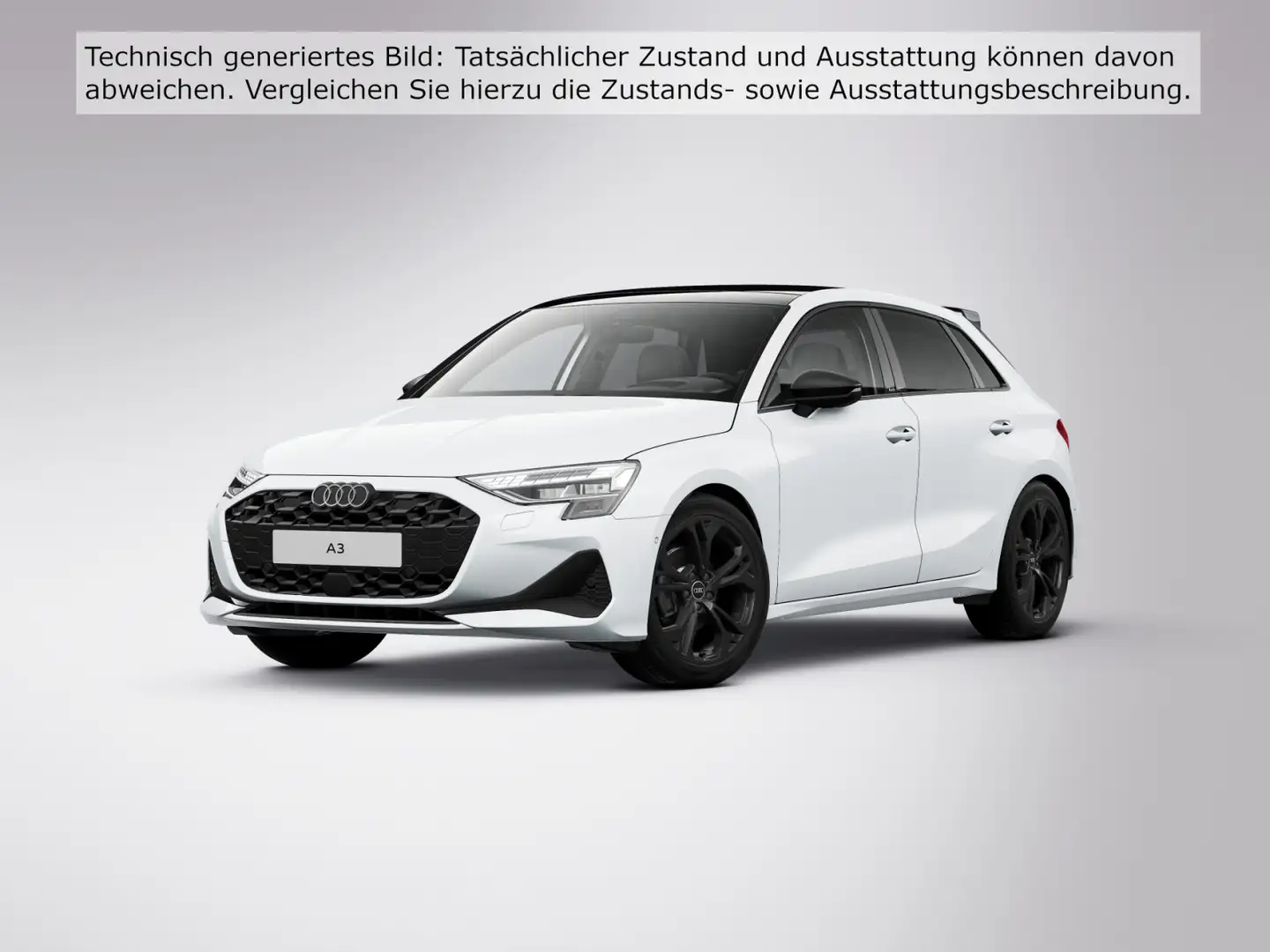 Audi A3 30 TFSI advanced Pano LED Navi RFK Weiß - 2