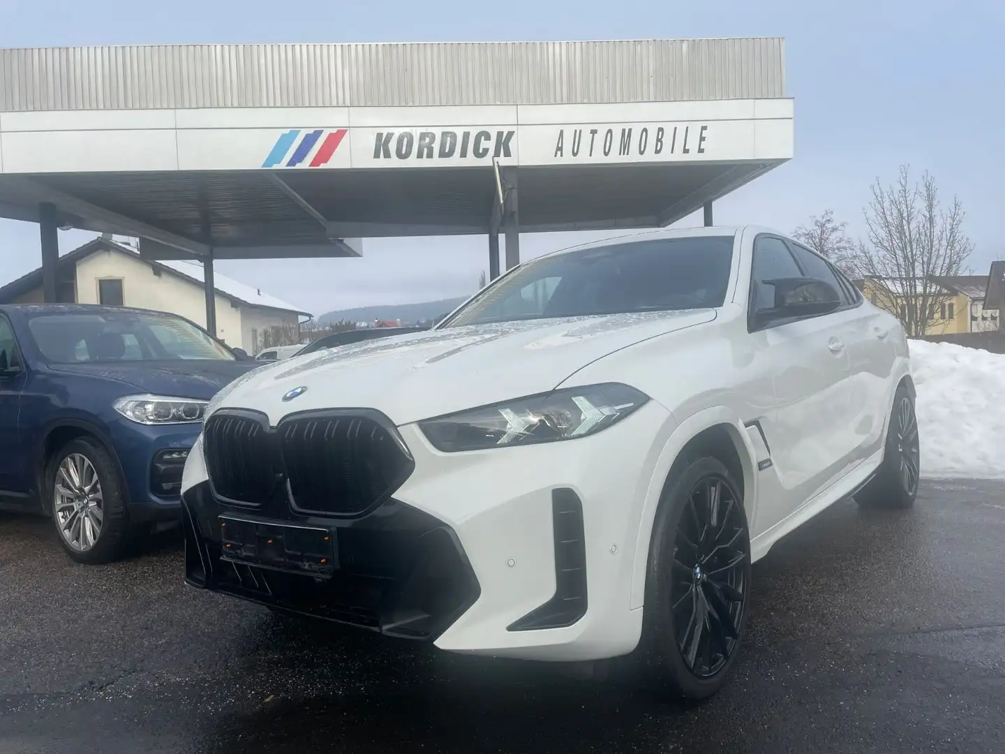 BMW X6 ///M60i xDrive/AHK/HK HIFI/CAM Blanc - 2