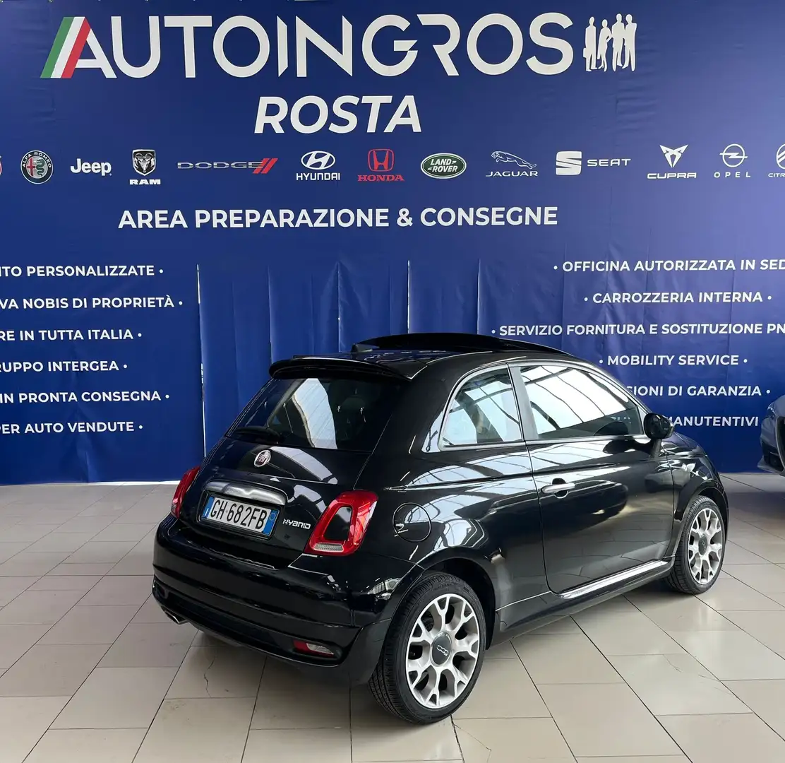 Fiat 500 1.0 hybrid Connect 70cv s&s USATO GARANTITO crna - 2