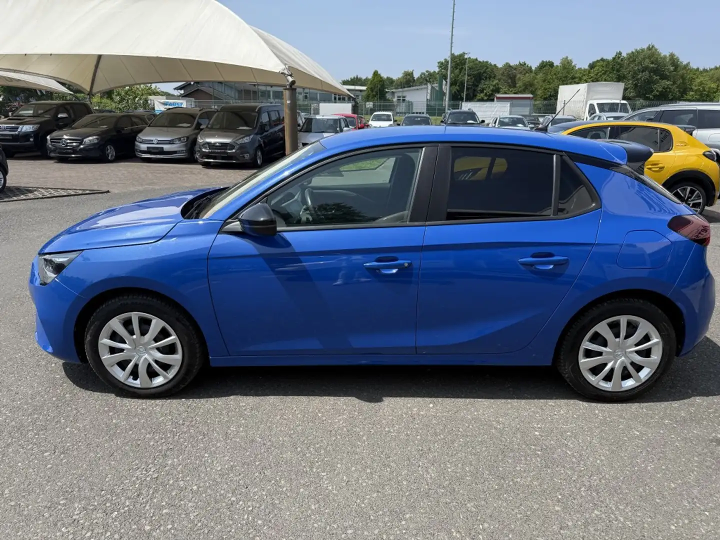 Opel Corsa 1.2 Turbo Edition AT LED PDC + R.CAM SHZ Bleu - 2