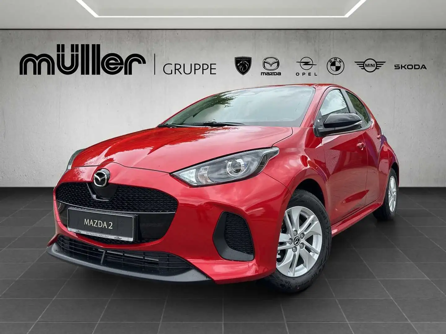 Mazda 2 Hybrid VVT-i 116 PS CVT FWD Centre Rot - 1