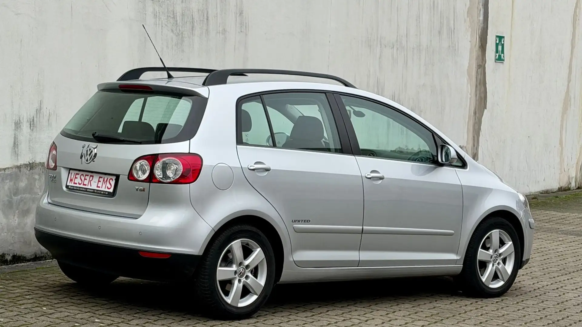 Volkswagen Golf Plus Golf-Plus 1,4 TSi DSG United Klima SHZ Alu Silber - 2