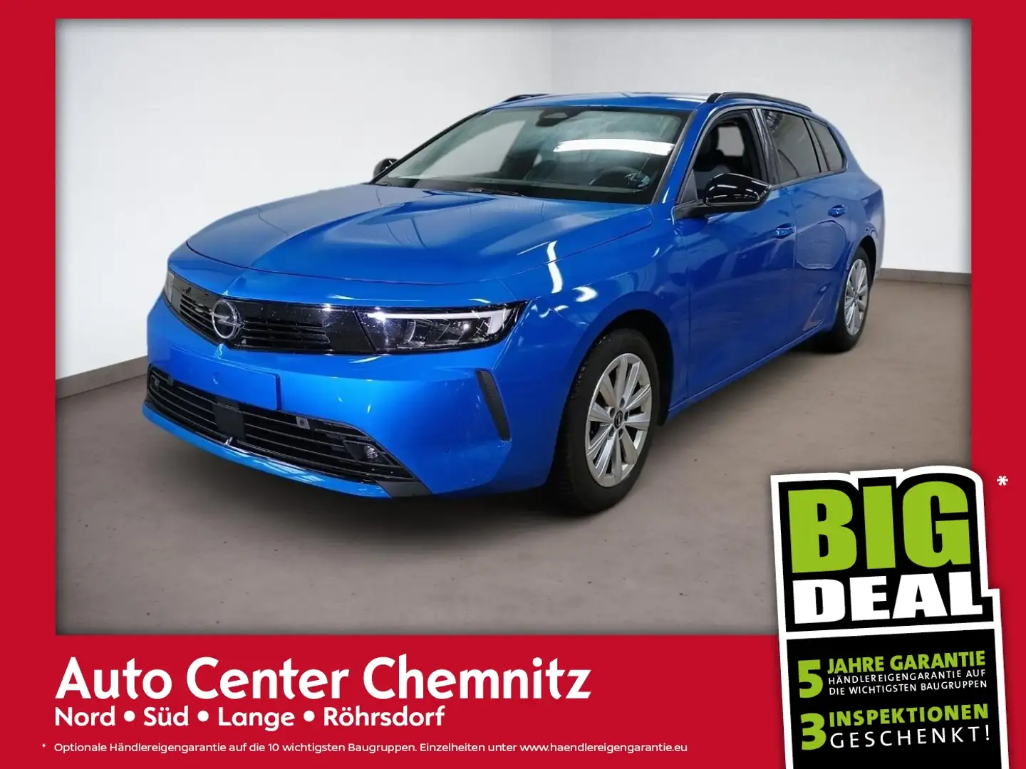 Opel Astra L ST 1.2 Enjoy LED/Navi/SHZ/LHZ/PDC/KAM/LM Blauw - 1