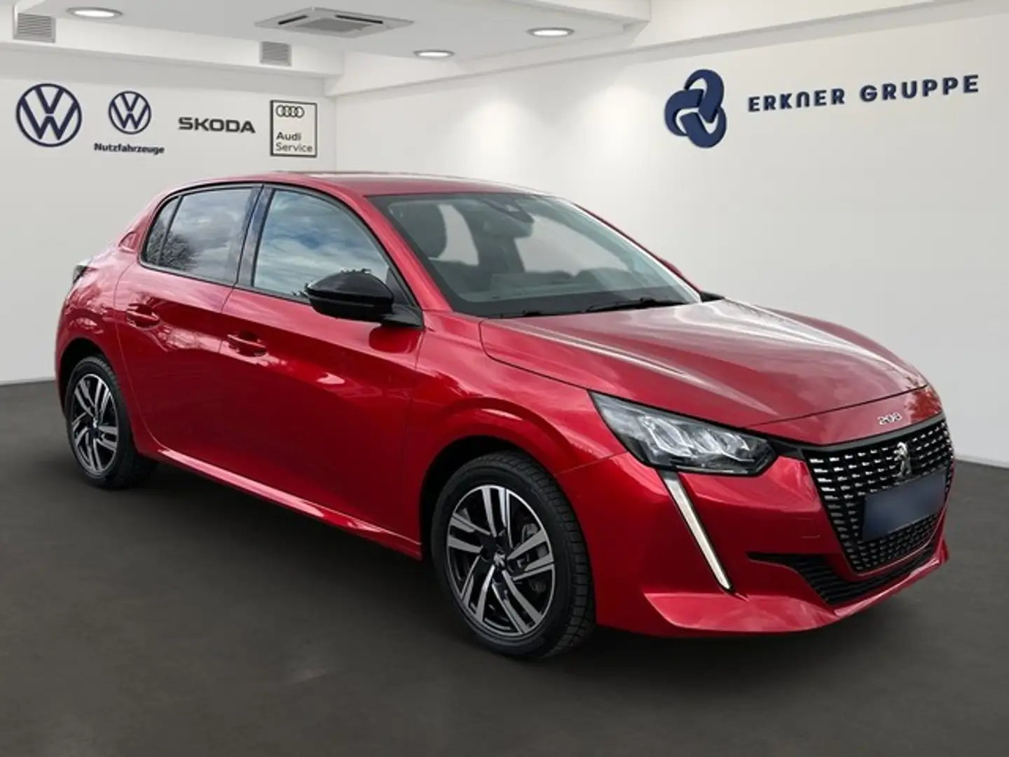 Peugeot 208 1.2l Pure Tech Automatik Allure LED+TEMPO+++ Kırmızı - 2