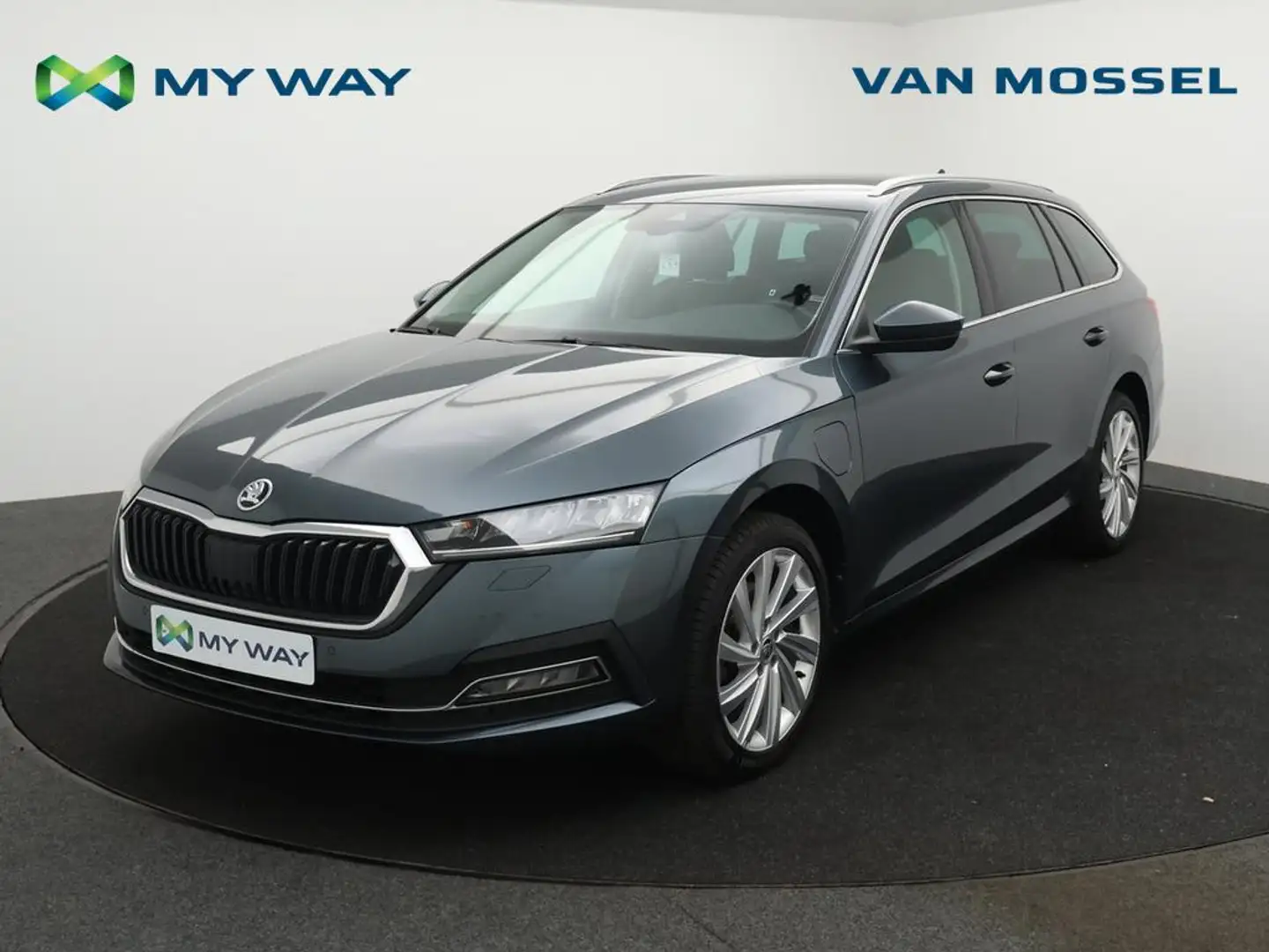 Skoda Octavia Octavia Combi 1.4TSI iV 204PK PHEV - *AUTOMAAT*APP Gris - 1