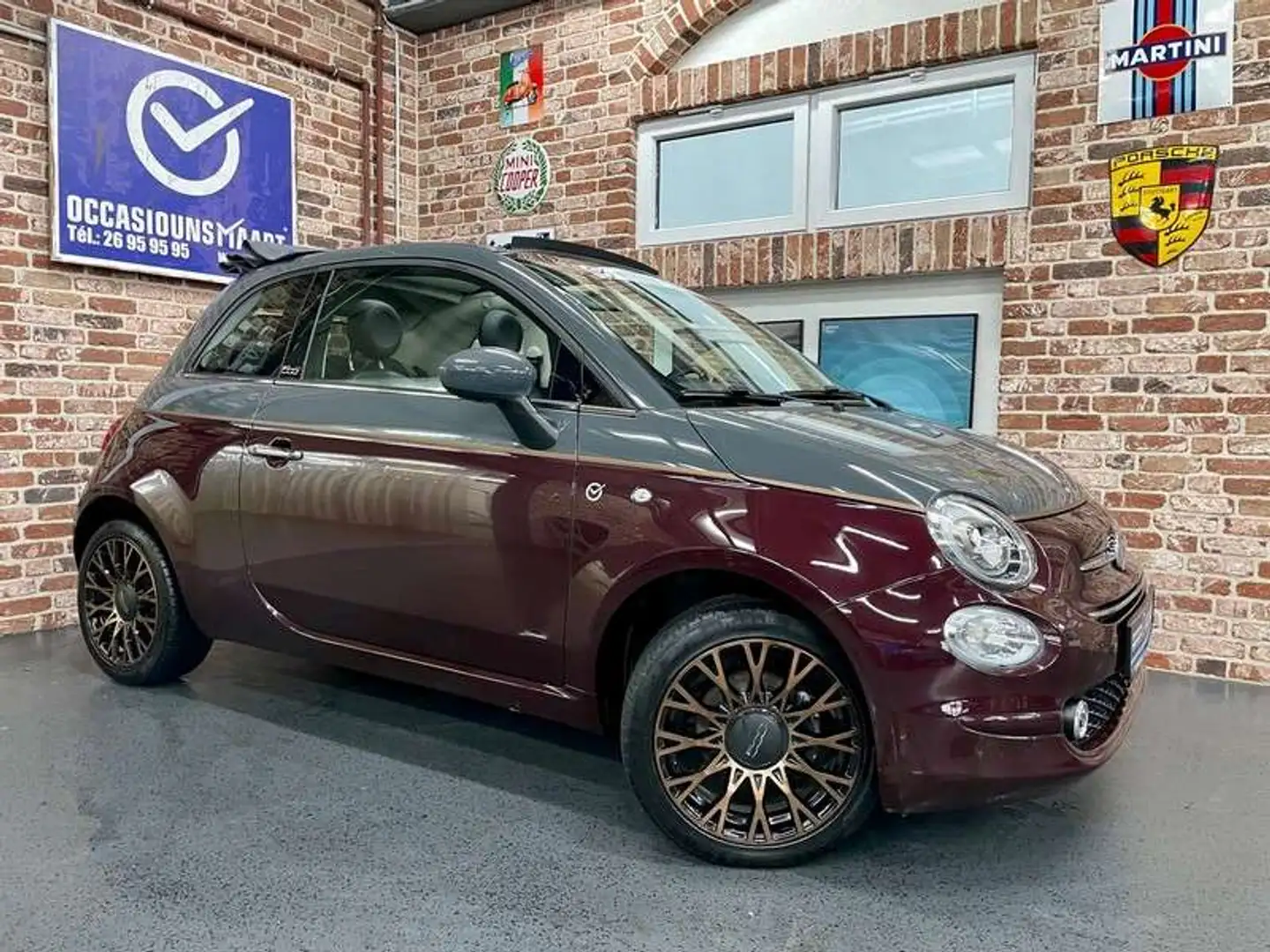 Fiat 500C 500C 1.2 69cv S\u0026S MTA-Duallogic COLLEZIONE Grijs - 1