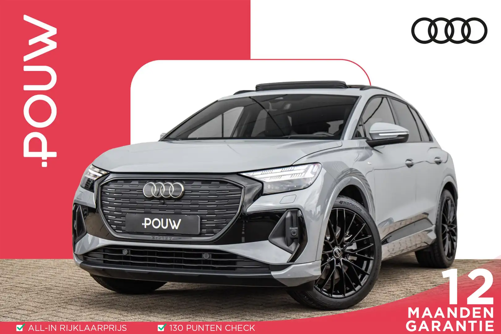 Audi Q4 e-tron 40 204pk Launch edition S Competition 77 kWh | 21" Grijs - 1