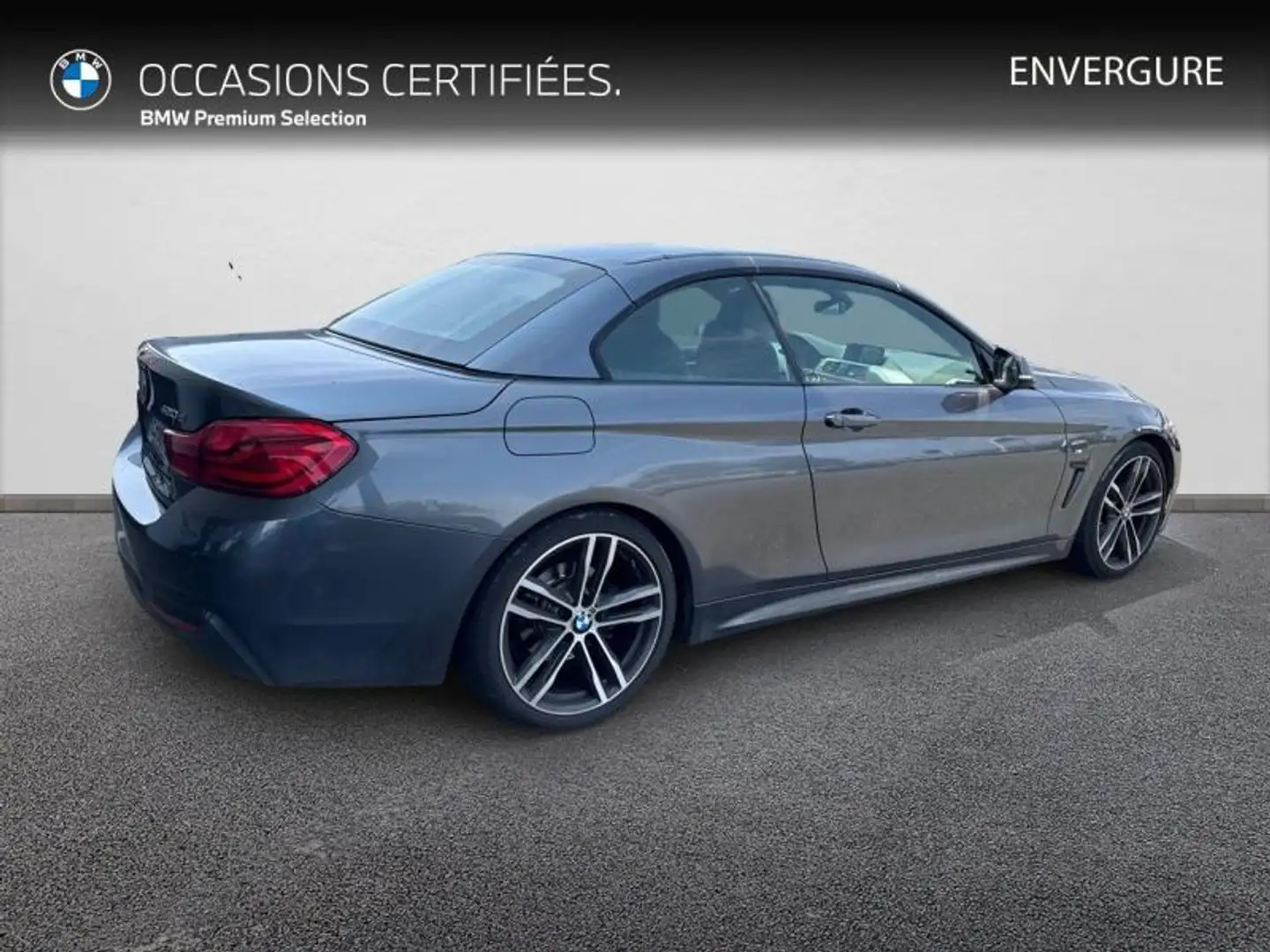 BMW 420 420dA 190ch M Sport Gris - 2