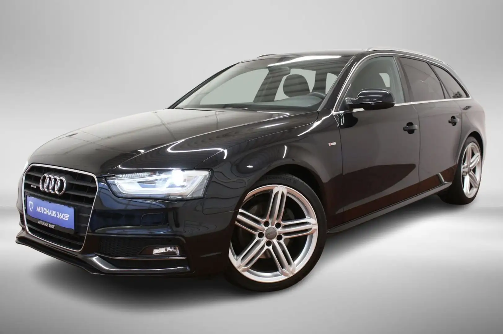 Audi A4 S line Sportpaket / plus quattro Noir - 1