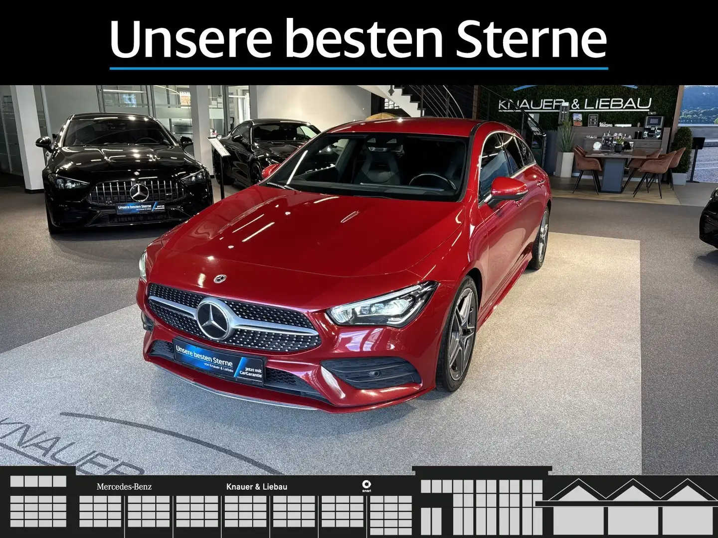 Mercedes-Benz CLA 220 CLA 220 d SB AMG*Distronic*HuD*AHK*FAP*Keyl,Rkf* Rot - 2