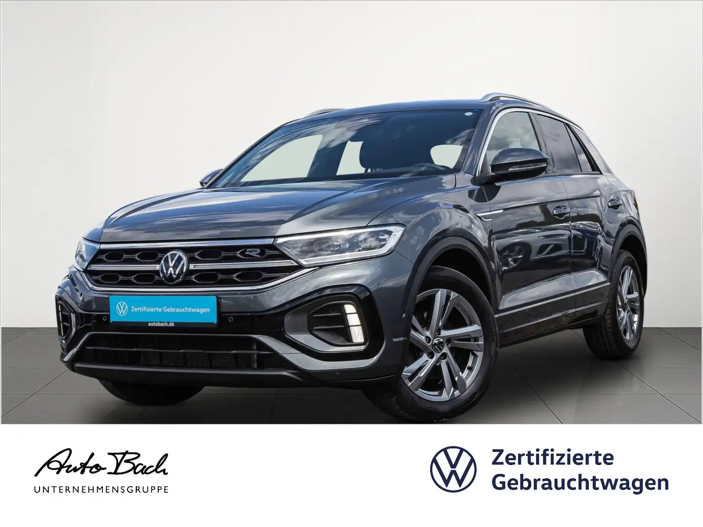 Volkswagen T-Roc 1.5 TSI "R-Line" DSG Navi LED ACC EPH DAB Grau - 1