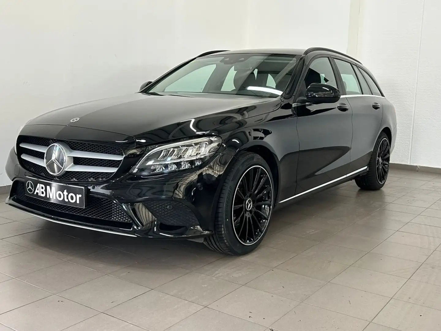 Mercedes-Benz C 200 Estate 200d 9G-Tronic Zwart - 1