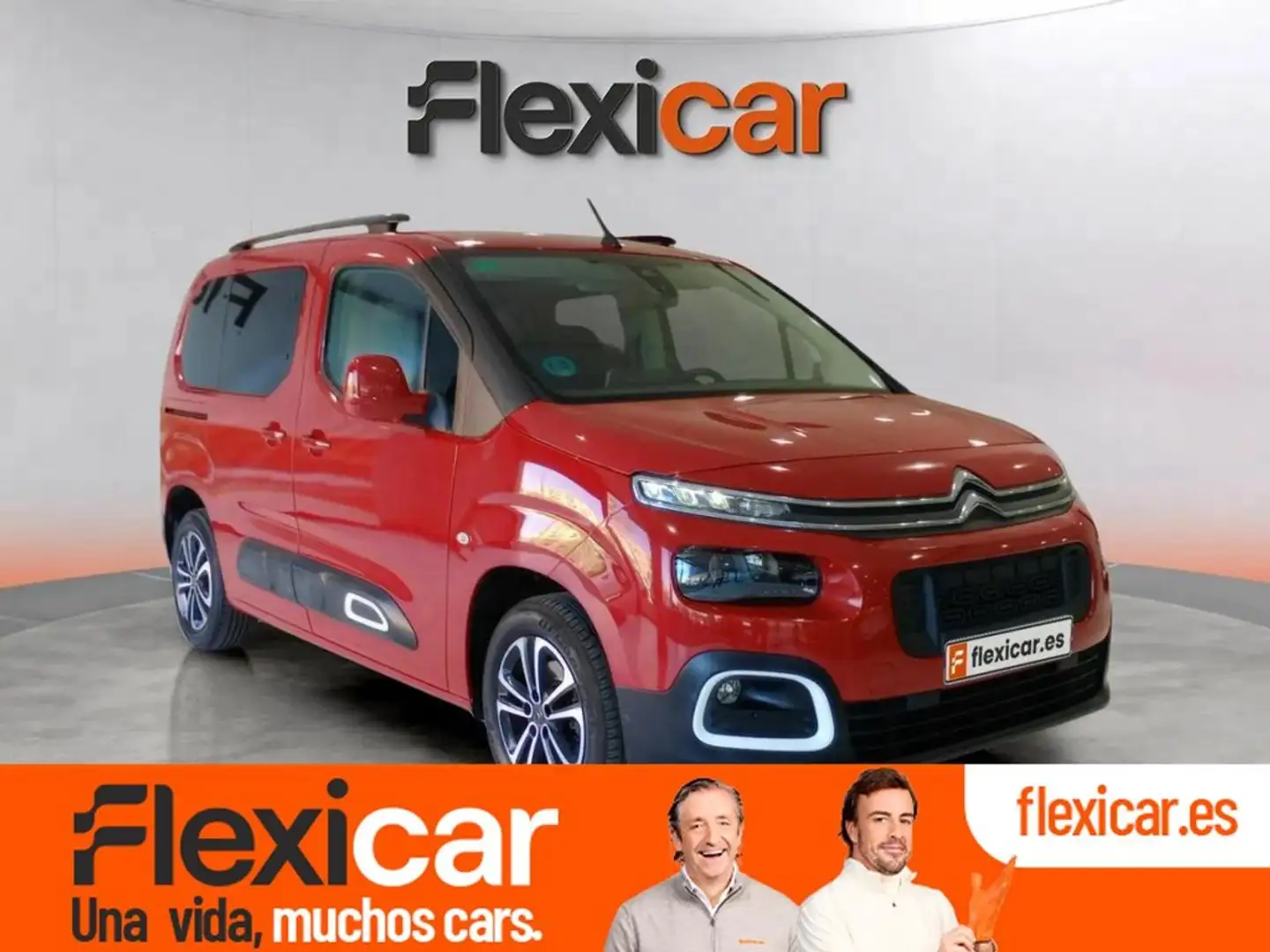Citroen Berlingo Talla M BlueHDi 100 FEEL Rojo - 1
