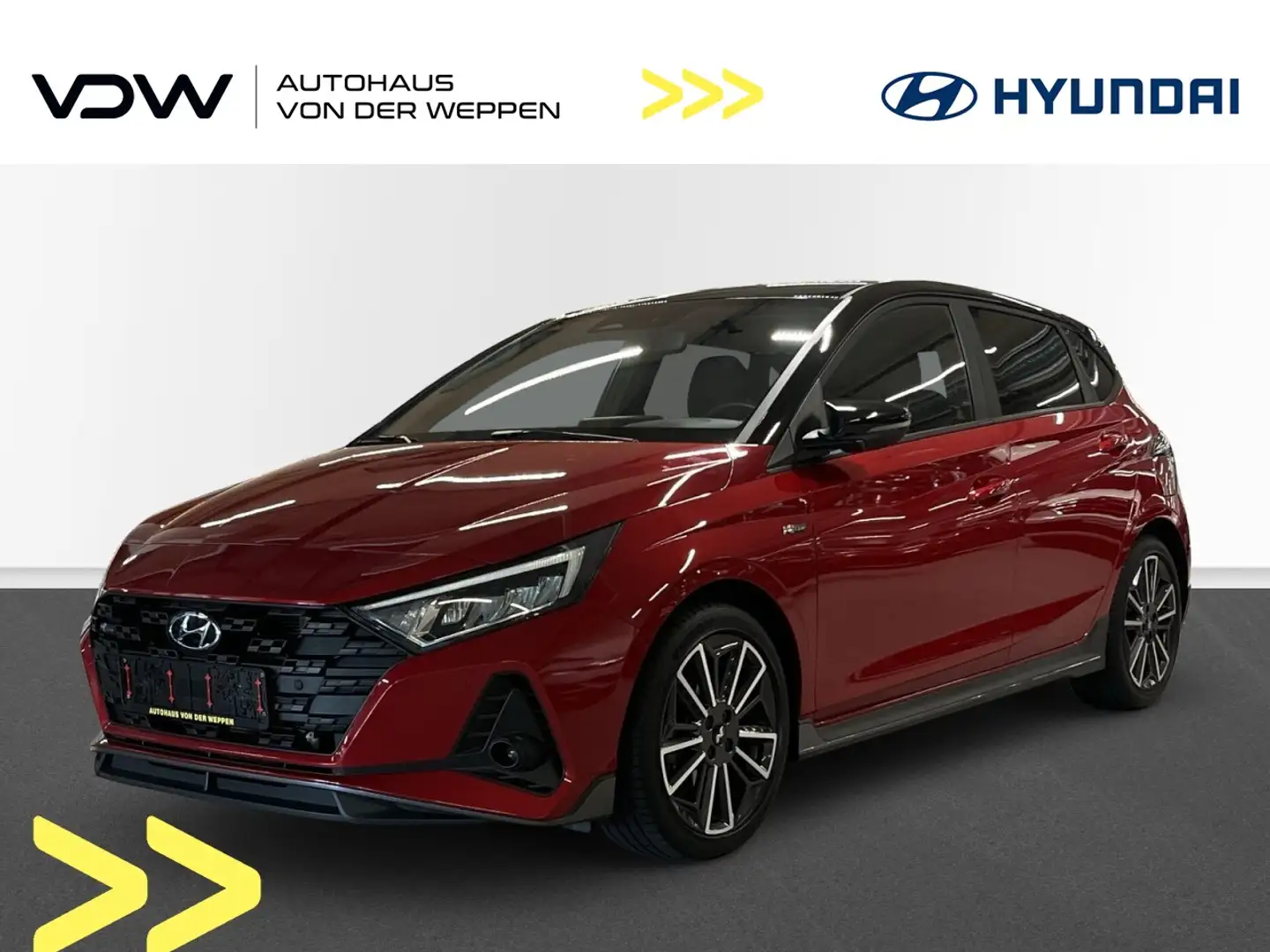 Hyundai i20 N Line Mild-Hybrid Klima Navi Rückfahrkamera Rot - 1