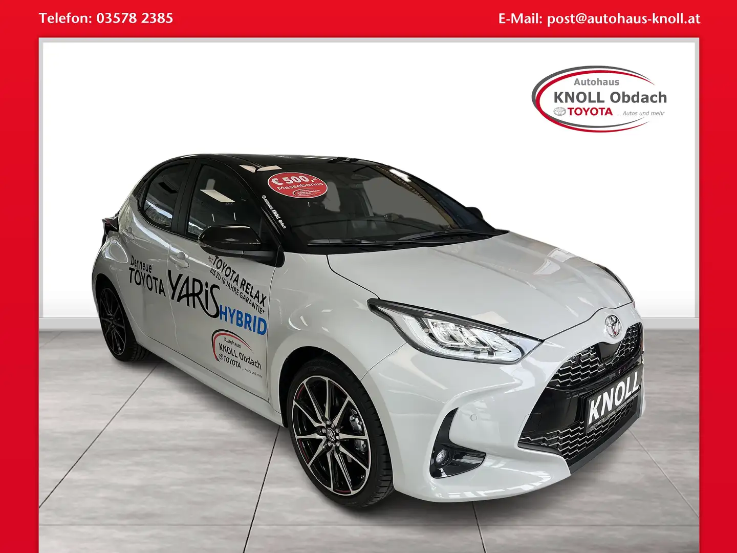 Toyota Yaris 1,5 Hybrid GR Sport 130 Safety, Navipaket Grau - 1
