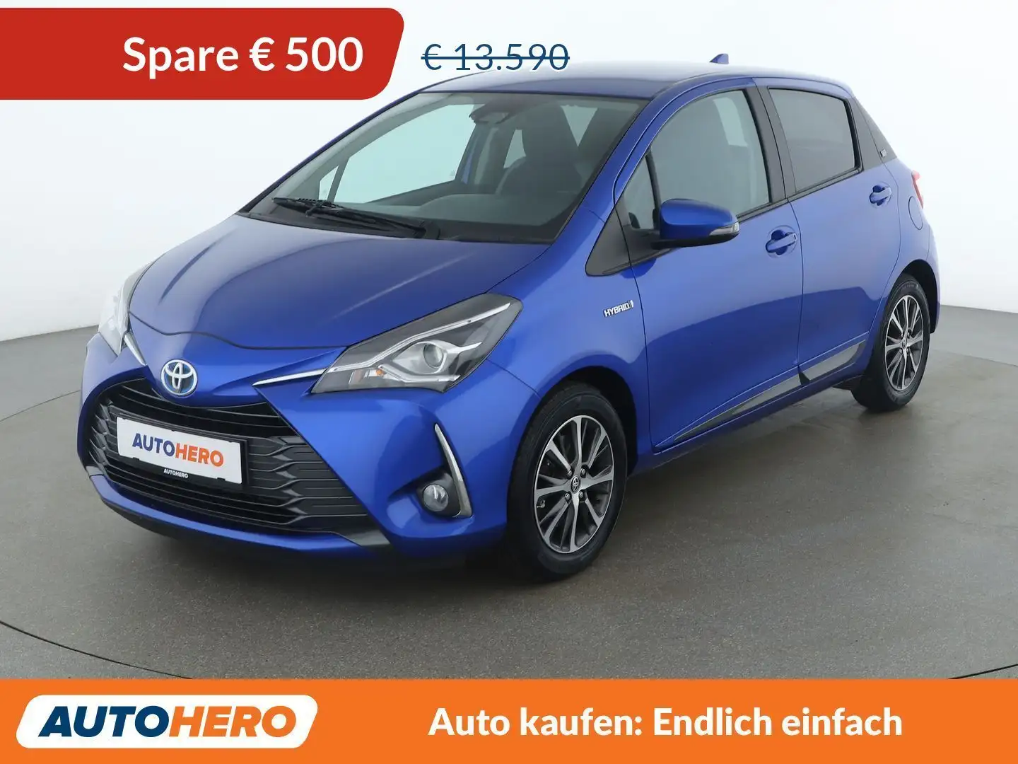 Toyota Yaris 1.33 Dual VVT-i Active Blau - 1