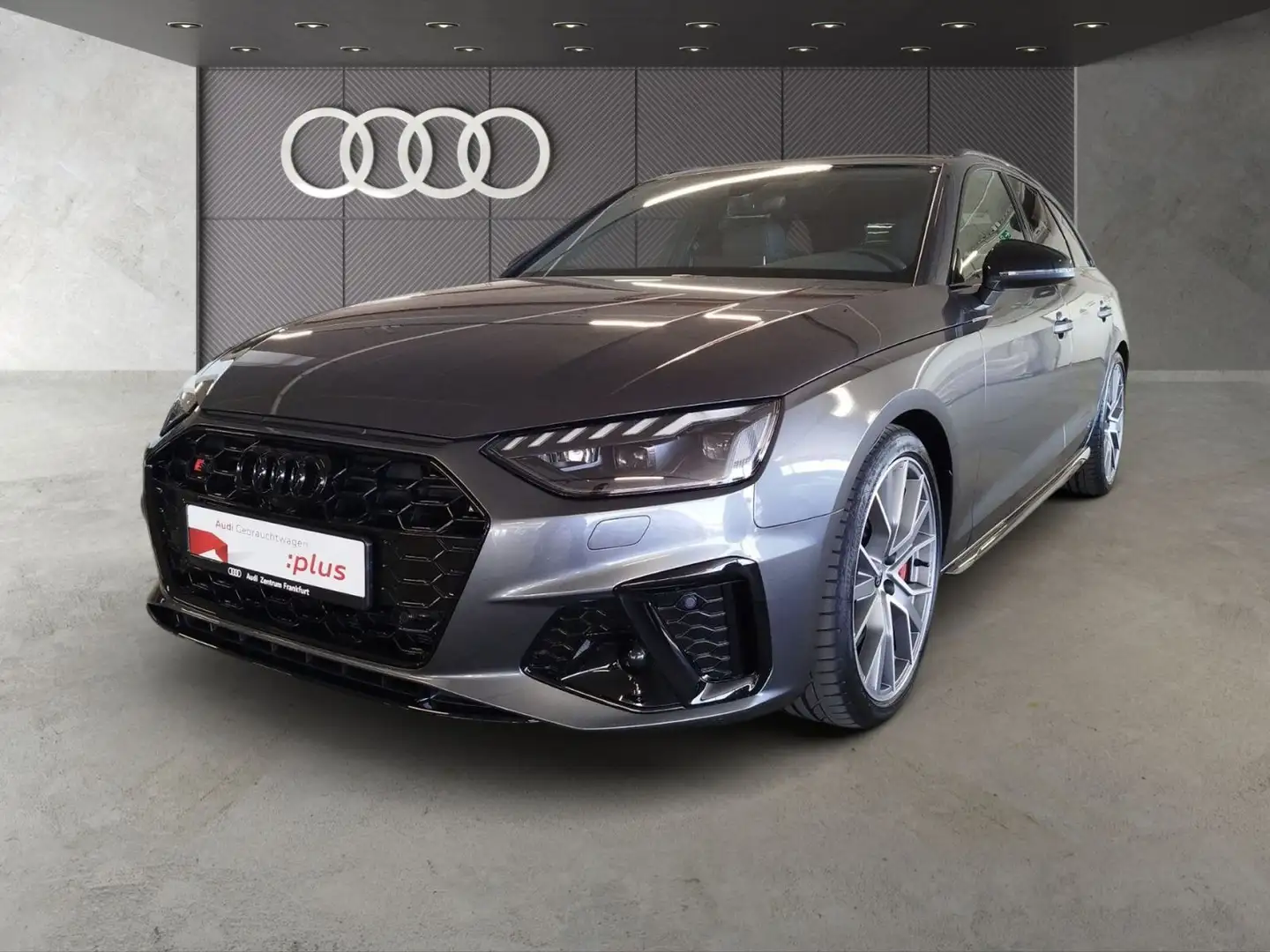 Audi S4 MatrixLED AHK ACC Leder Standheizung Grijs - 1