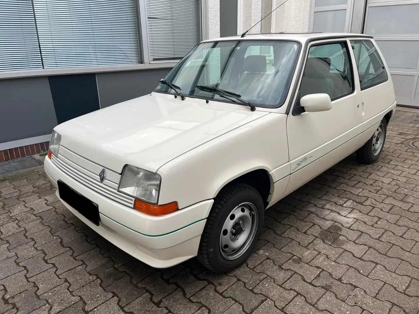 Renault R 5 H ZULASSUNG  GLASSDACH TOP ZUSTAND Blanc - 1