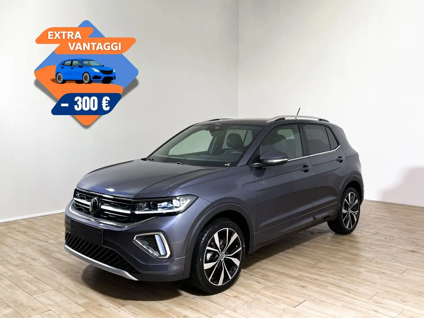 Volkswagen T-Cross 1.0 TSI 115 CV R-Line Plus Grigio - 1