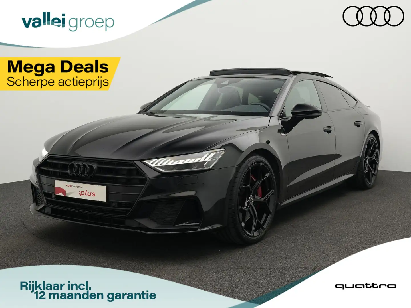 Audi A7 Sportback 55 TFSI e 367 pk S-tronic quattro Compet Noir - 1