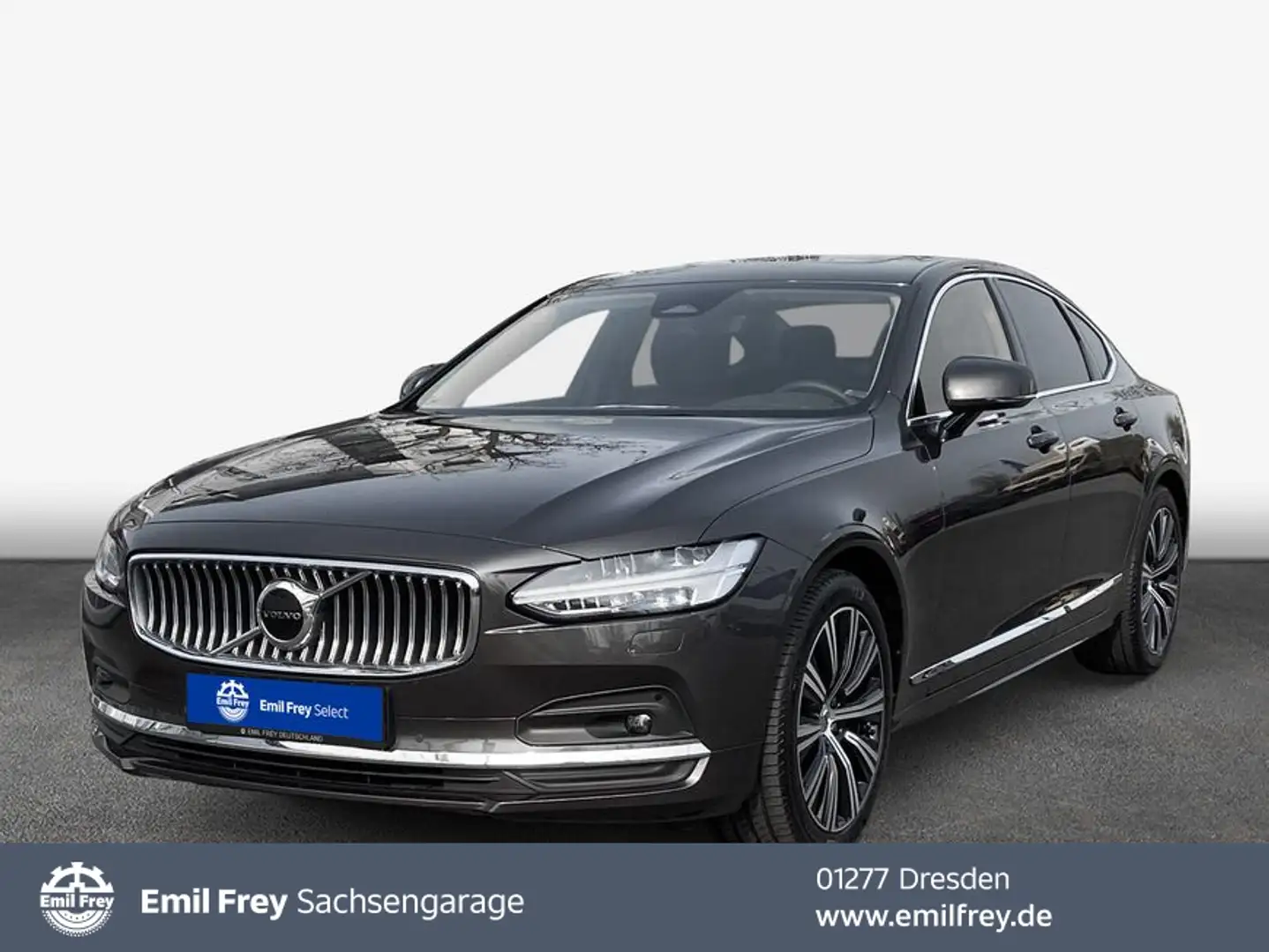 Volvo S90 B5 D AWD Ultimate Bright Grau - 1