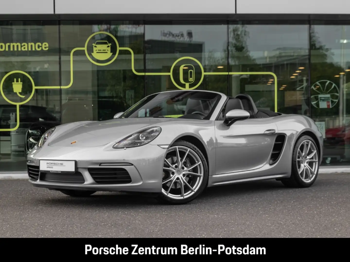 Porsche Boxster 718 20-Zoll Lenkradheizung 2-Zonen-Klima Silber - 1