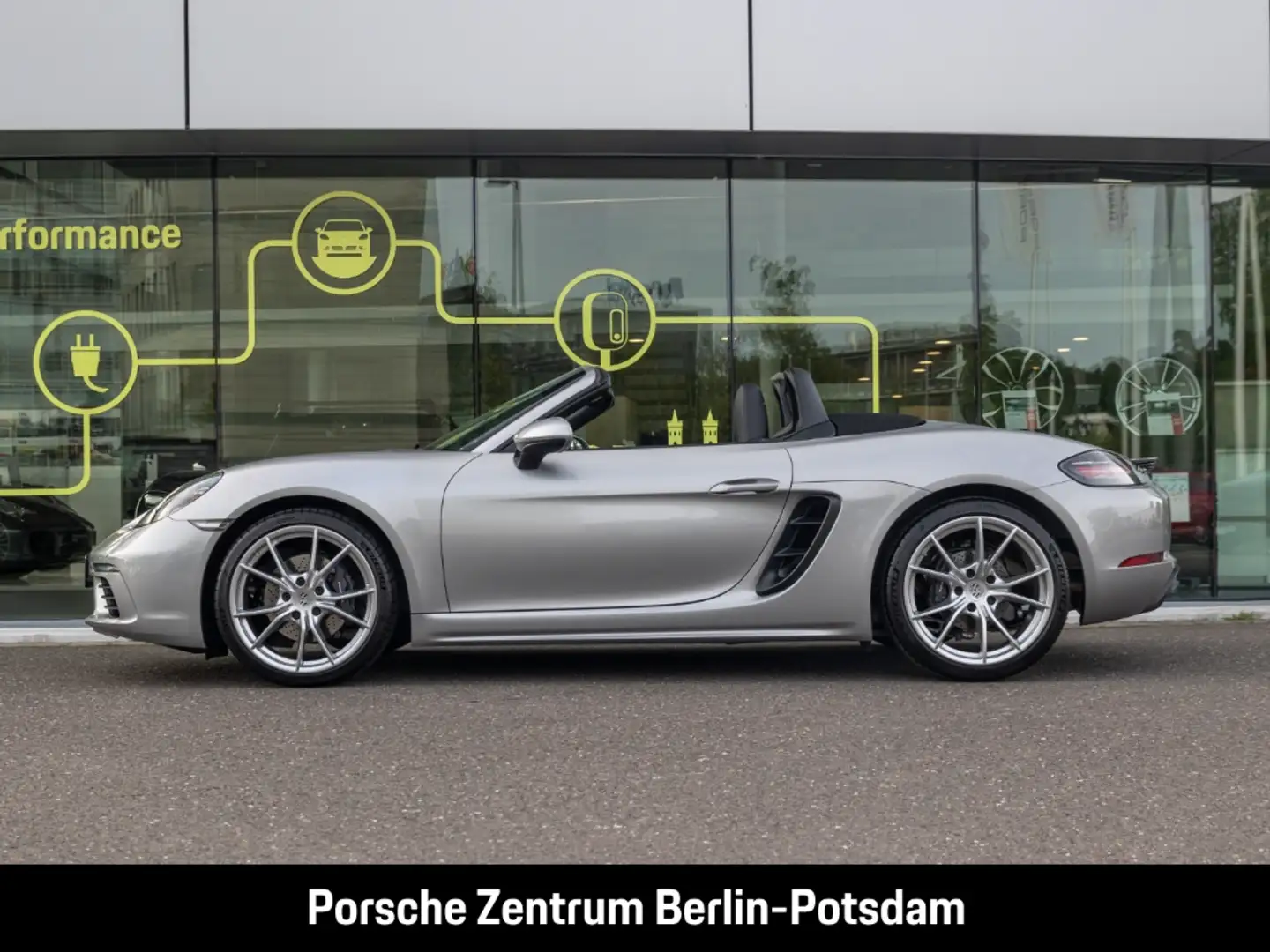 Porsche Boxster 718 20-Zoll Lenkradheizung 2-Zonen-Klima Silber - 2