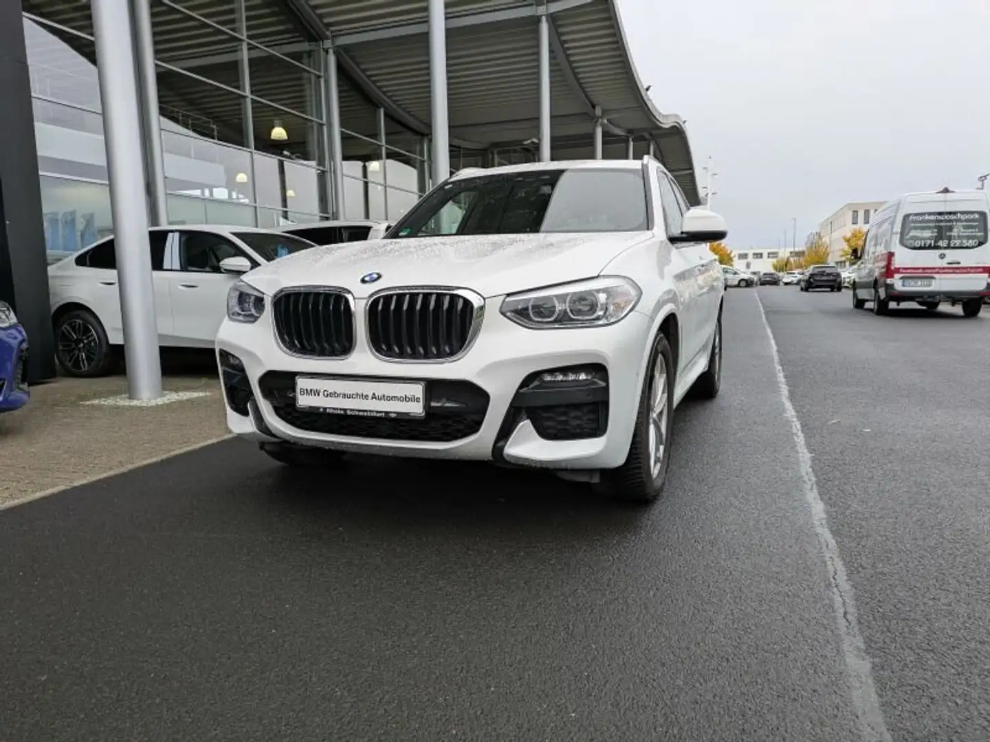 BMW X3 xDrive20d M Sport Head-Up. Panoramadach. AHK Weiß - 2