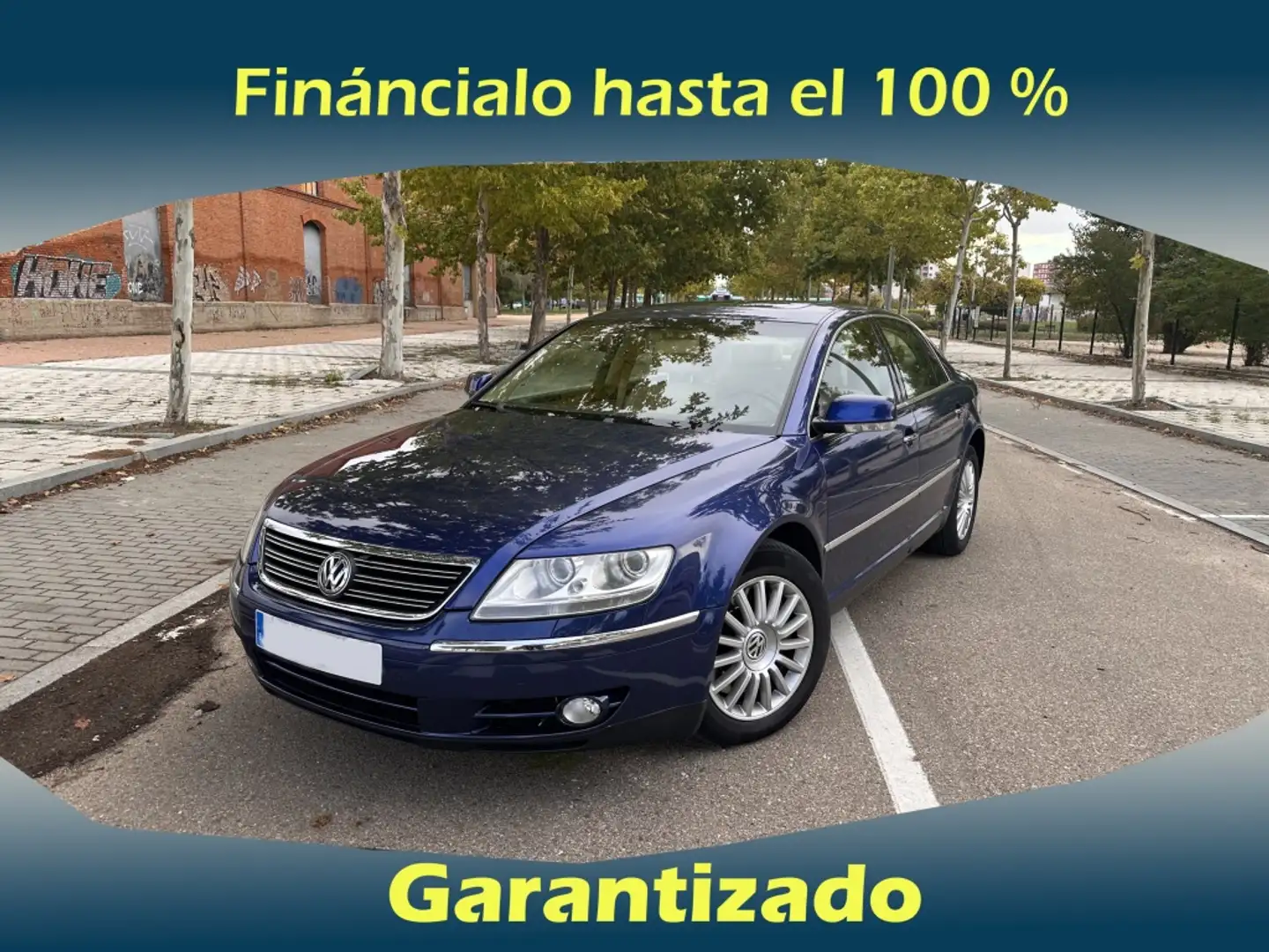 Volkswagen Phaeton 3.0TDI V6 4Motion Tiptronic 5pl. Bleu - 1