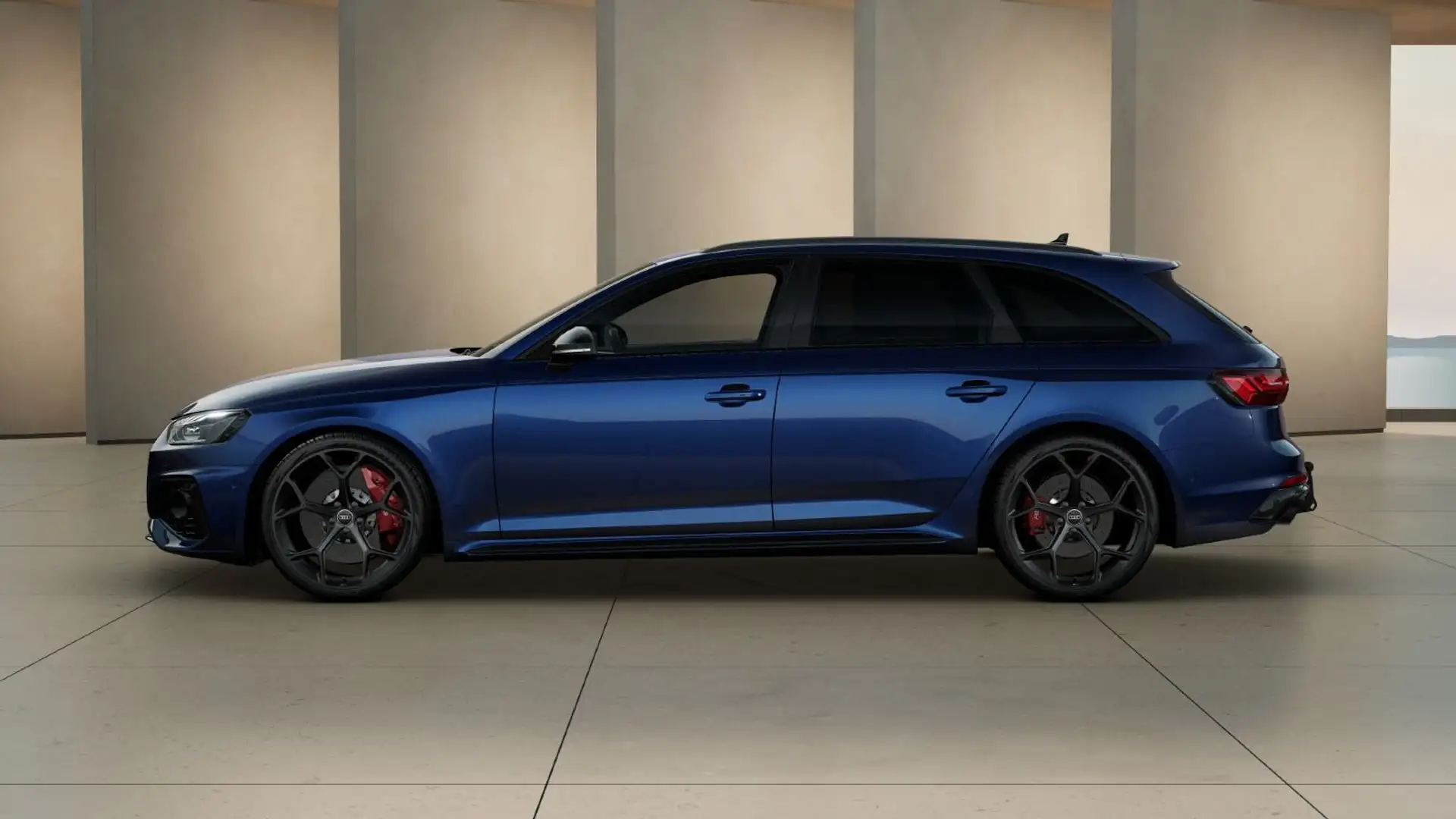 Audi RS4 TFSI quattro 290km/h*AHK*Pano*360°B&O Blau - 2