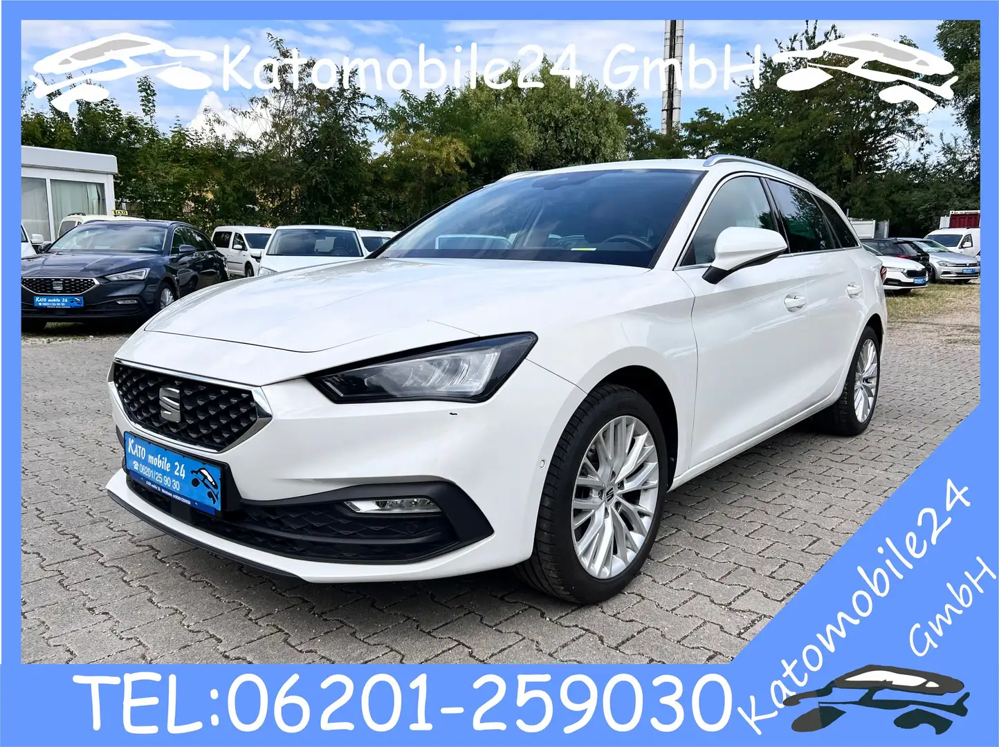 SEAT Leon Sportstourer Xcellence 1.5 TGI DSG Kamera ACC LED Weiß - 1