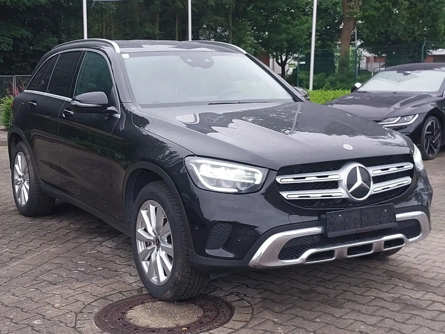 Mercedes-Benz GLC 300 GLC300de 9G-TR 4M-WIDESCREEN-LEDER-AHK-SPUR-TOT Noir - 2