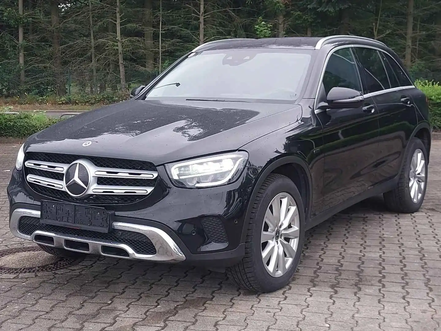 Mercedes-Benz GLC 300 GLC300de 9G-TR 4M-WIDESCREEN-LEDER-AHK-SPUR-TOT Noir - 1