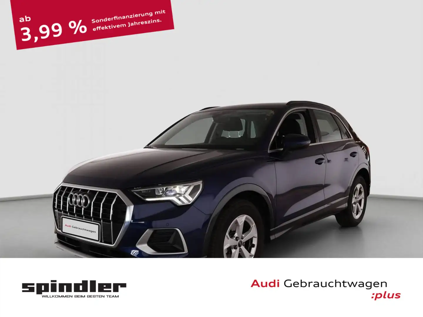 Audi Q3 advanced 35 TFSI S-tronic / Navi+, LED, RFK Blau - 1