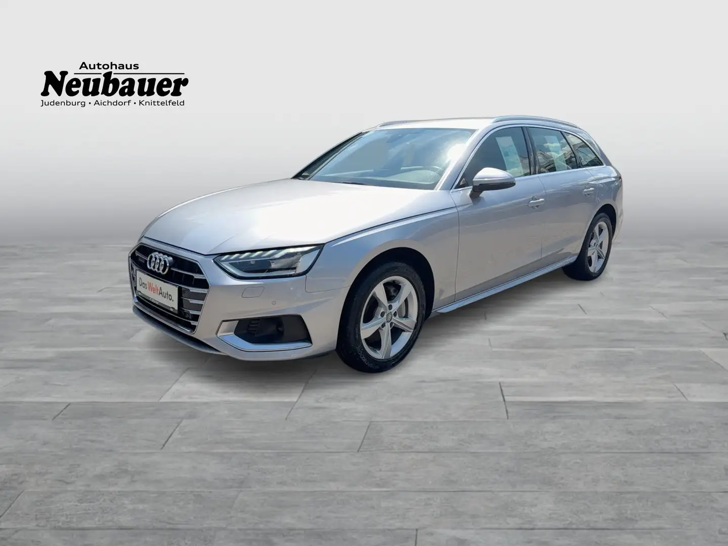 Audi A4 40 TDI Advanced Silber - 1