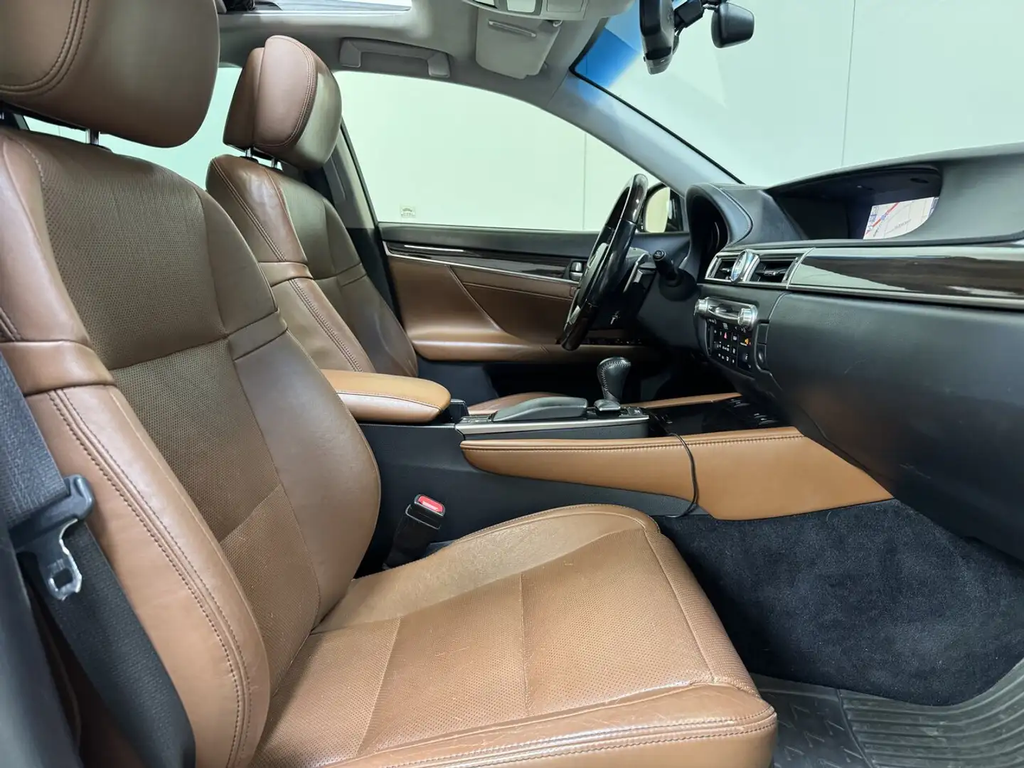 Lexus GS 450h 3.5 Hybrid Autom. - GPS - Topstaat! 1Ste Eig! Grau - 2