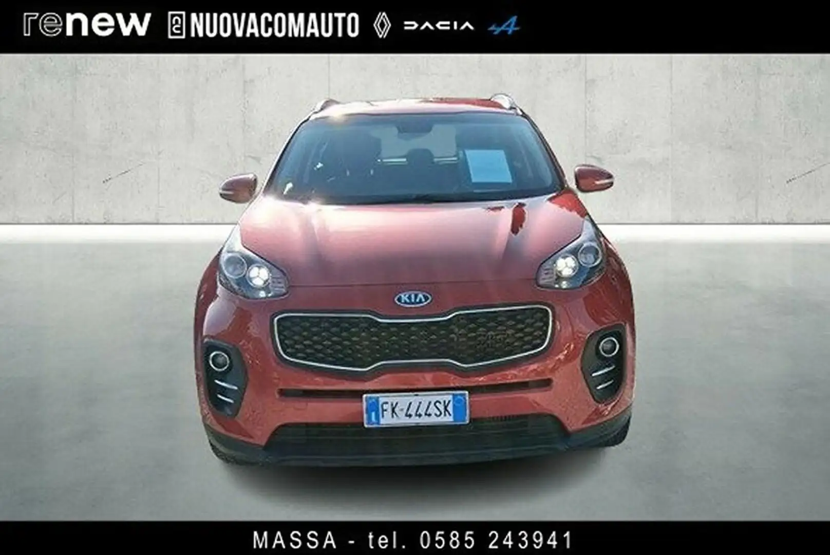 Kia Sportage 1.7 crdi Class 2wd 115cv my17 Rosso - 2