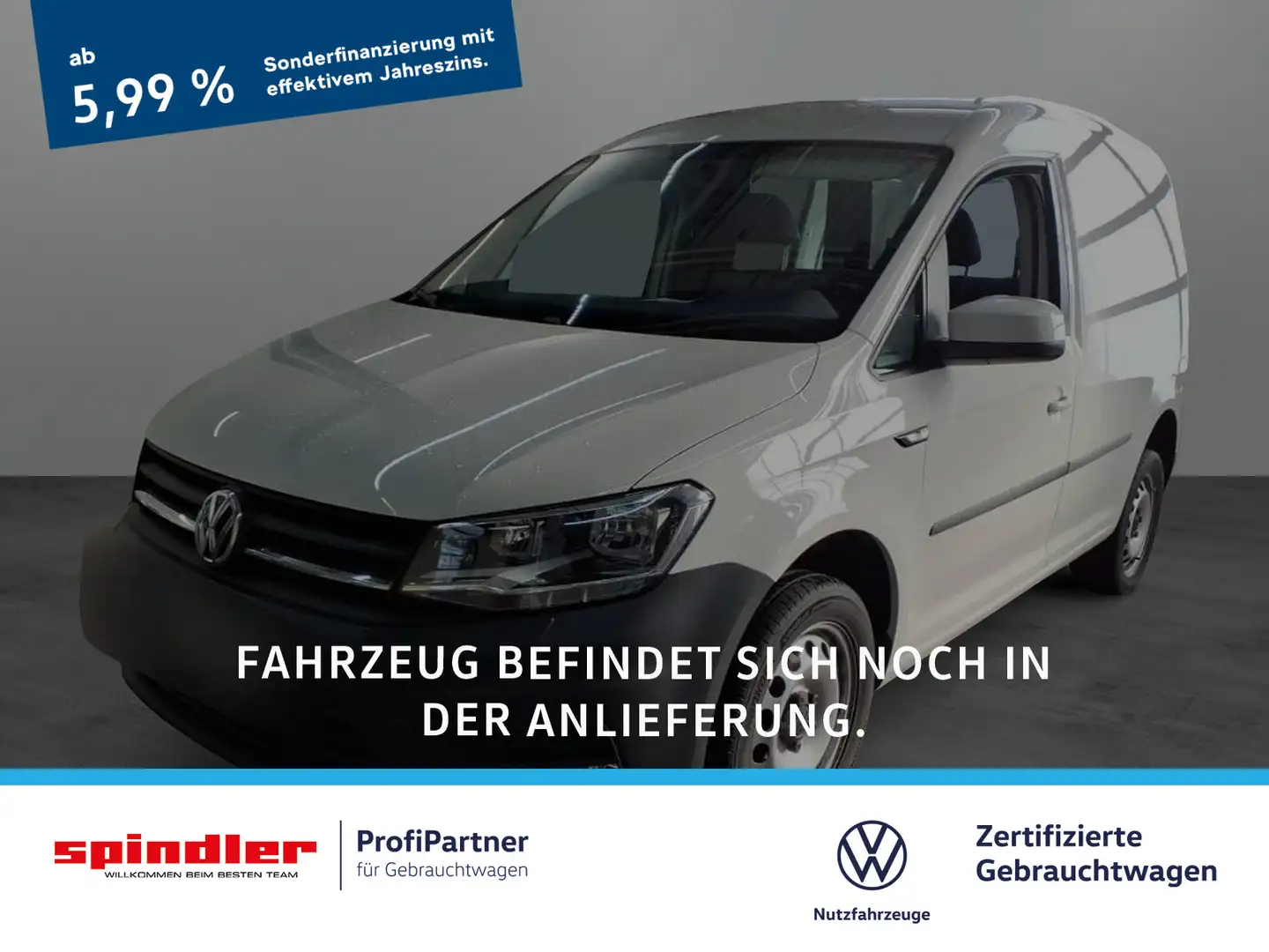 Volkswagen Caddy Trendline 4M / Navi, Bluetooth, SHZ, RFK Weiß - 1