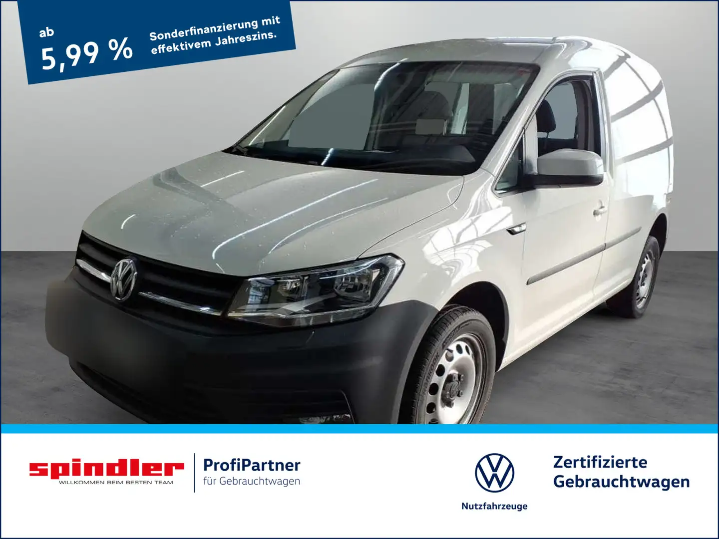 Volkswagen Caddy Trendline 4M / Navi, Bluetooth, SHZ, RFK Weiß - 1