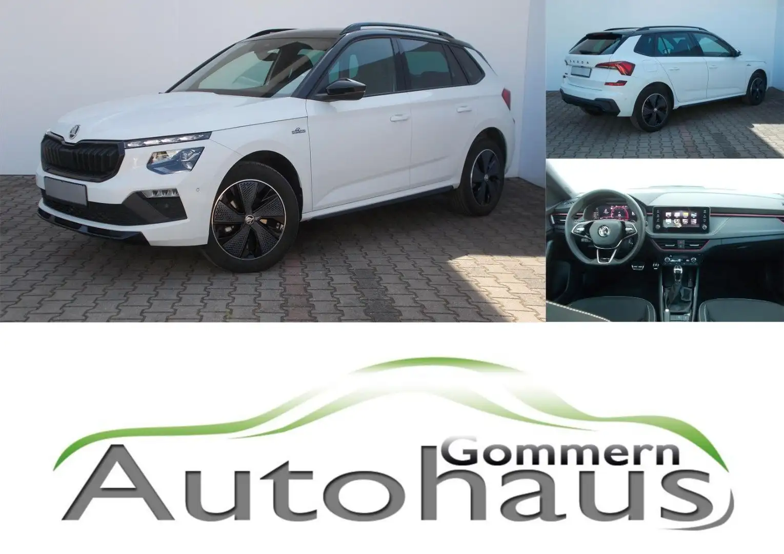 Skoda Kamiq Monte Carlo * DSG * ACC * Panoramadach uvm Weiß - 1