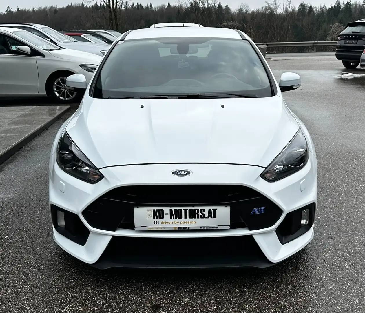 Ford Focus RS AWD *Schalensitze*Perfekter Zustand* Weiß - 2