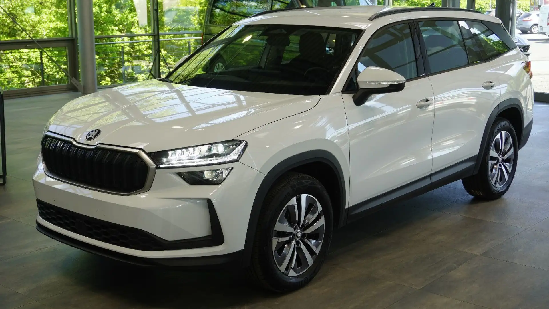 Skoda Kodiaq 2.0 TDI 4x4 Selection*ACC*AHK*STHZ*7-SITZ Weiß - 1