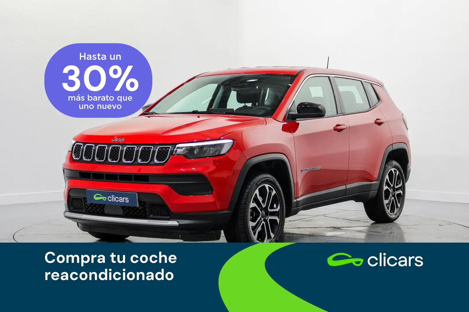 Jeep Compass 1.5 MHEV Altitude FWD DCT Rouge - 1